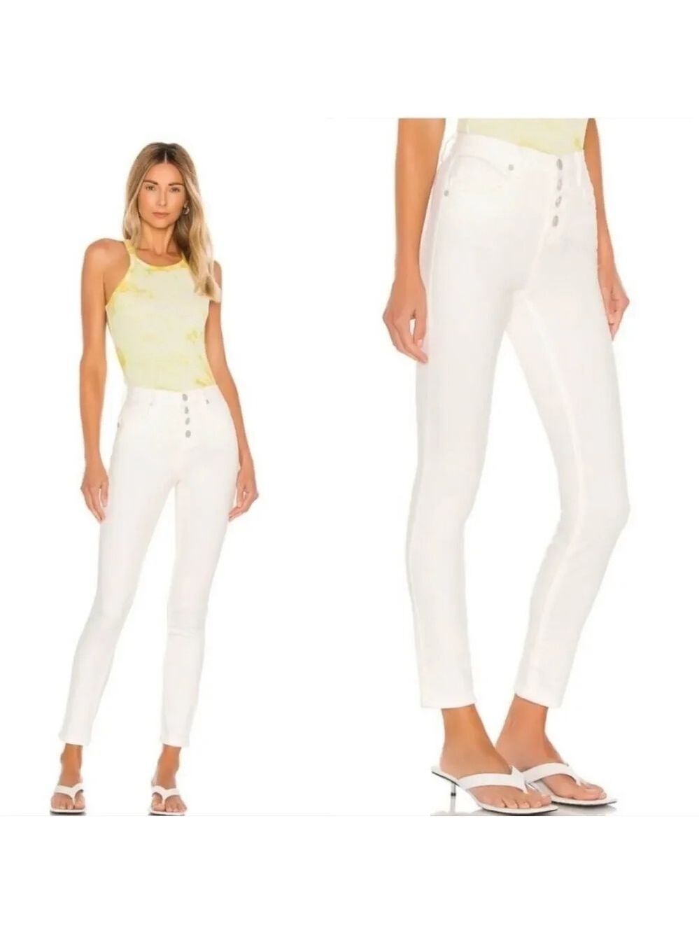 Revolve Blank NYC Great Jones High Rise Skinny Jeans